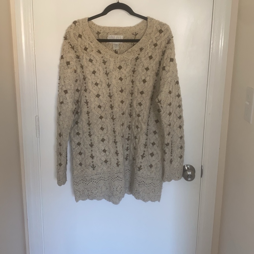 Vintage The Limited Hand Knit Sweater